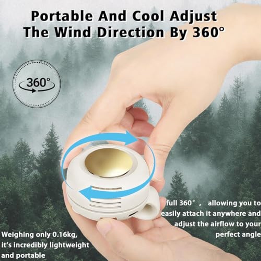 Portable Clip On Fan with custom logo - image 3