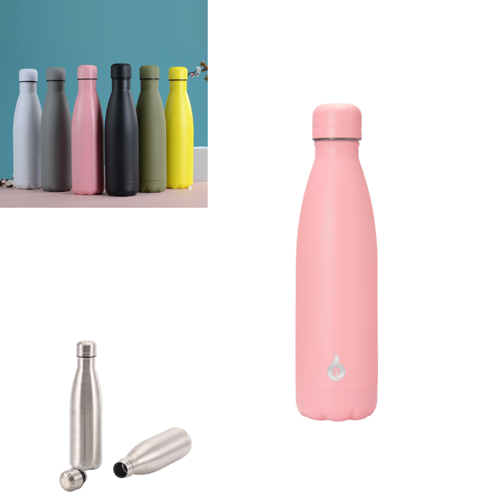 Custom 17oz Stainless Steel Water Bottles with logo - Drinkware promotional product