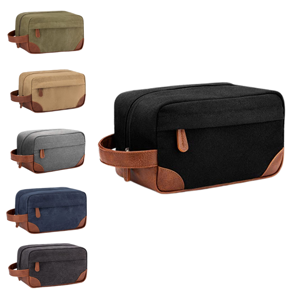Custom Toiletry Bag Hanging Dopp Kit with logo - Bags promotional product