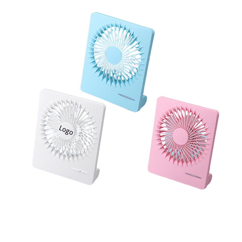 Custom Desk Fan with logo - Tech promotional product