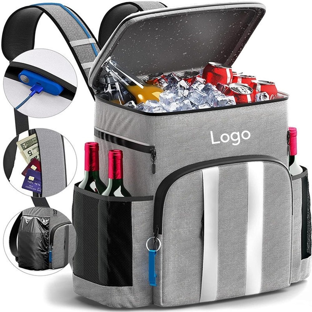 Custom Cooler Backpack with logo - Bags promotional product