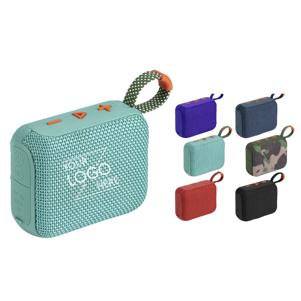 Custom Portable Bluetooth Speaker with logo - Tech promotional product