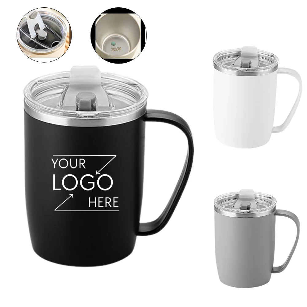 Custom Stainless Steel Rinsing Cup for Bathroom and Travel with logo - Drinkware promotional product