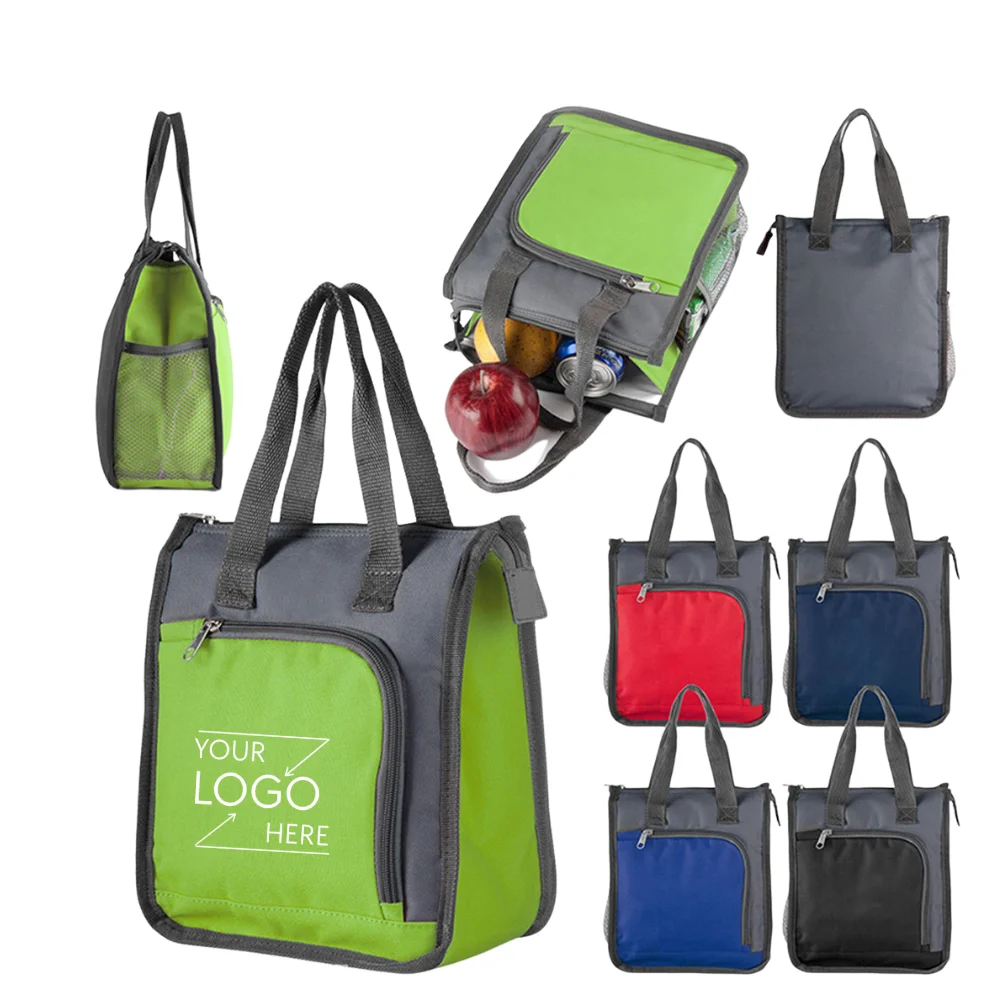 Custom Cooler Bag Insulated Lunch Box with logo - promotional product
