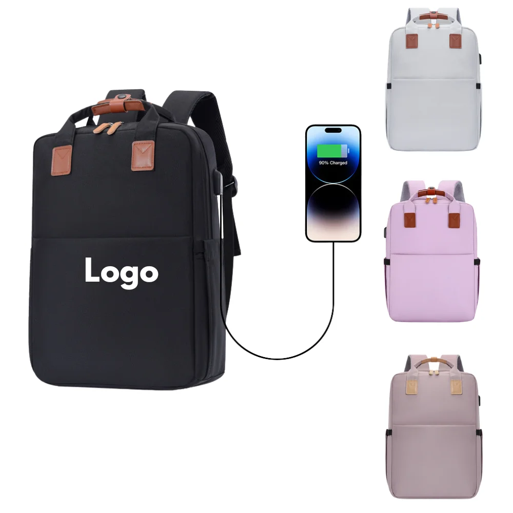 Custom 16 Inch Laptop Backpack with logo - Bags promotional product