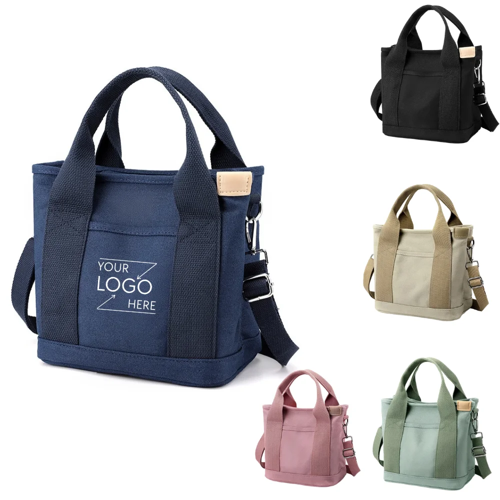 Custom Mini Canvas Tote Bag with logo - promotional product