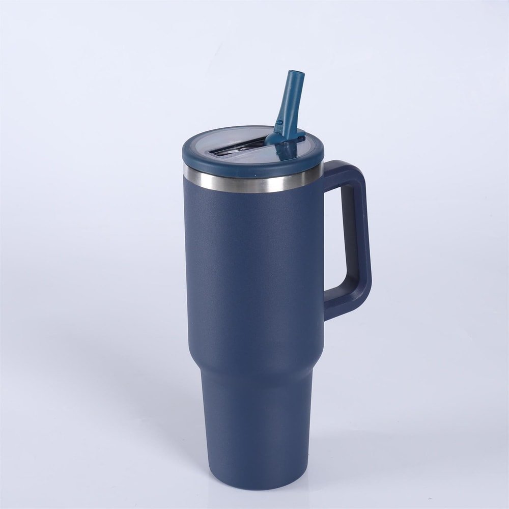 30 oz 40 oz Tumbler with Handle & Flip Straw with custom logo - image 8