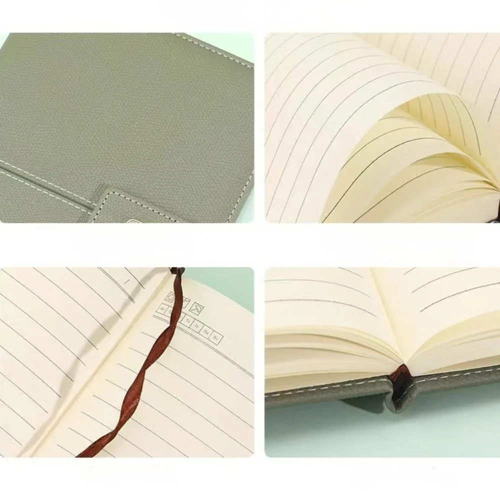 A5 PU Leather Notebook Set with Buckle Closure Gift Box with custom logo - image 2