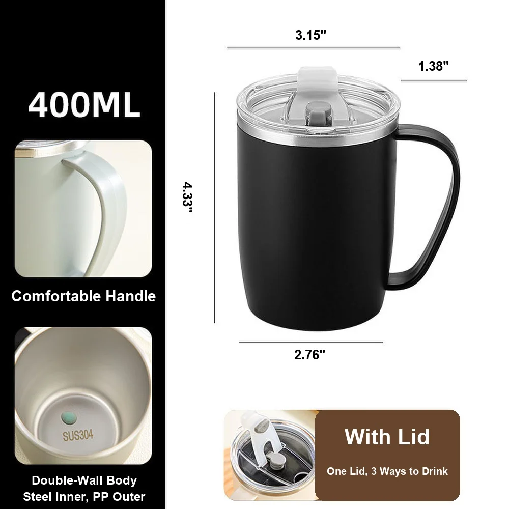 Stainless Steel Rinsing Cup for Bathroom and Travel with custom logo - image 2
