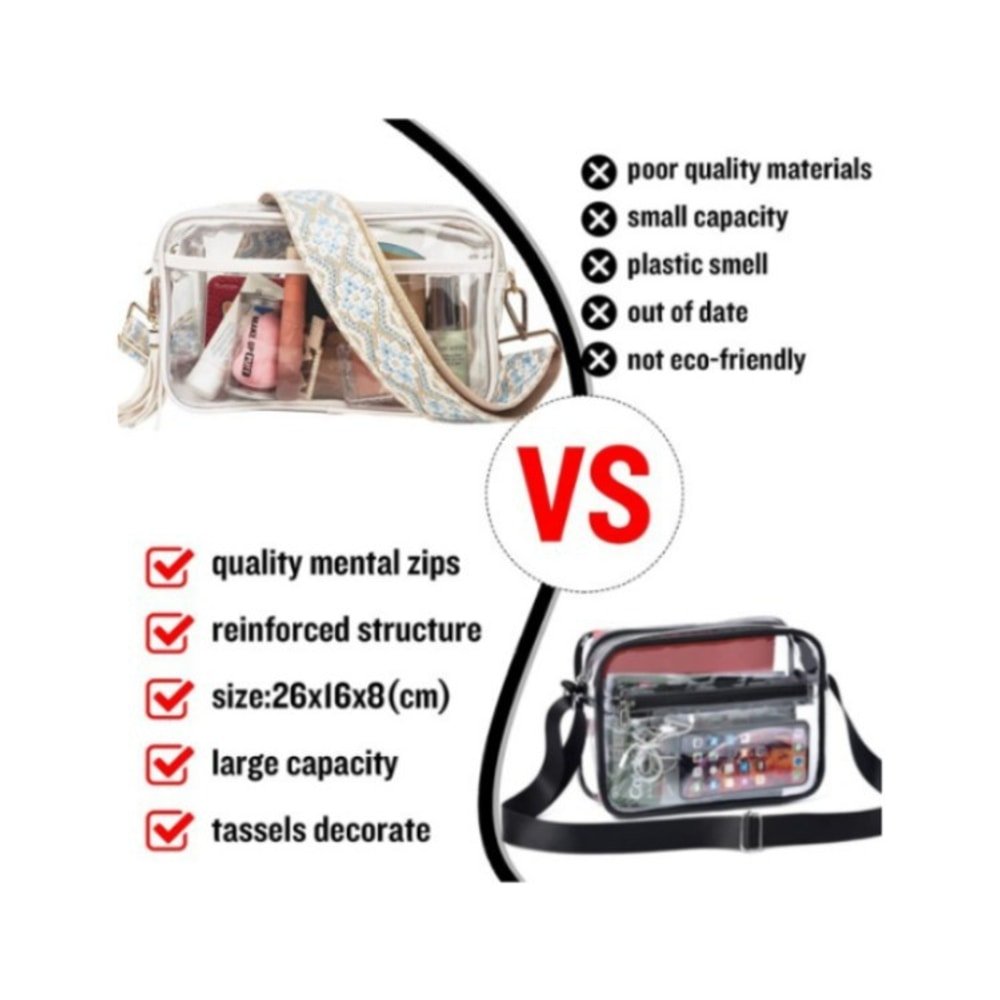 Clear Bag Stadium Approved with custom logo - image 2