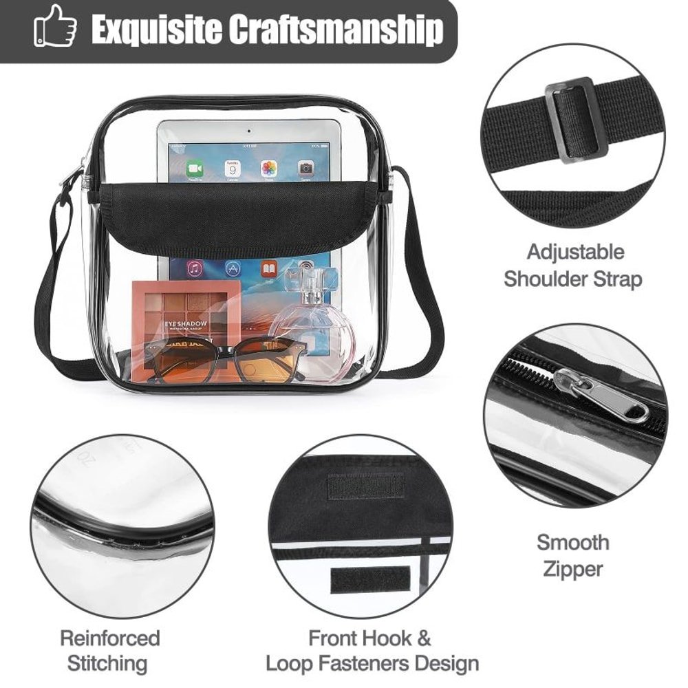 Clear Bag Stadium Approved with custom logo - image 2