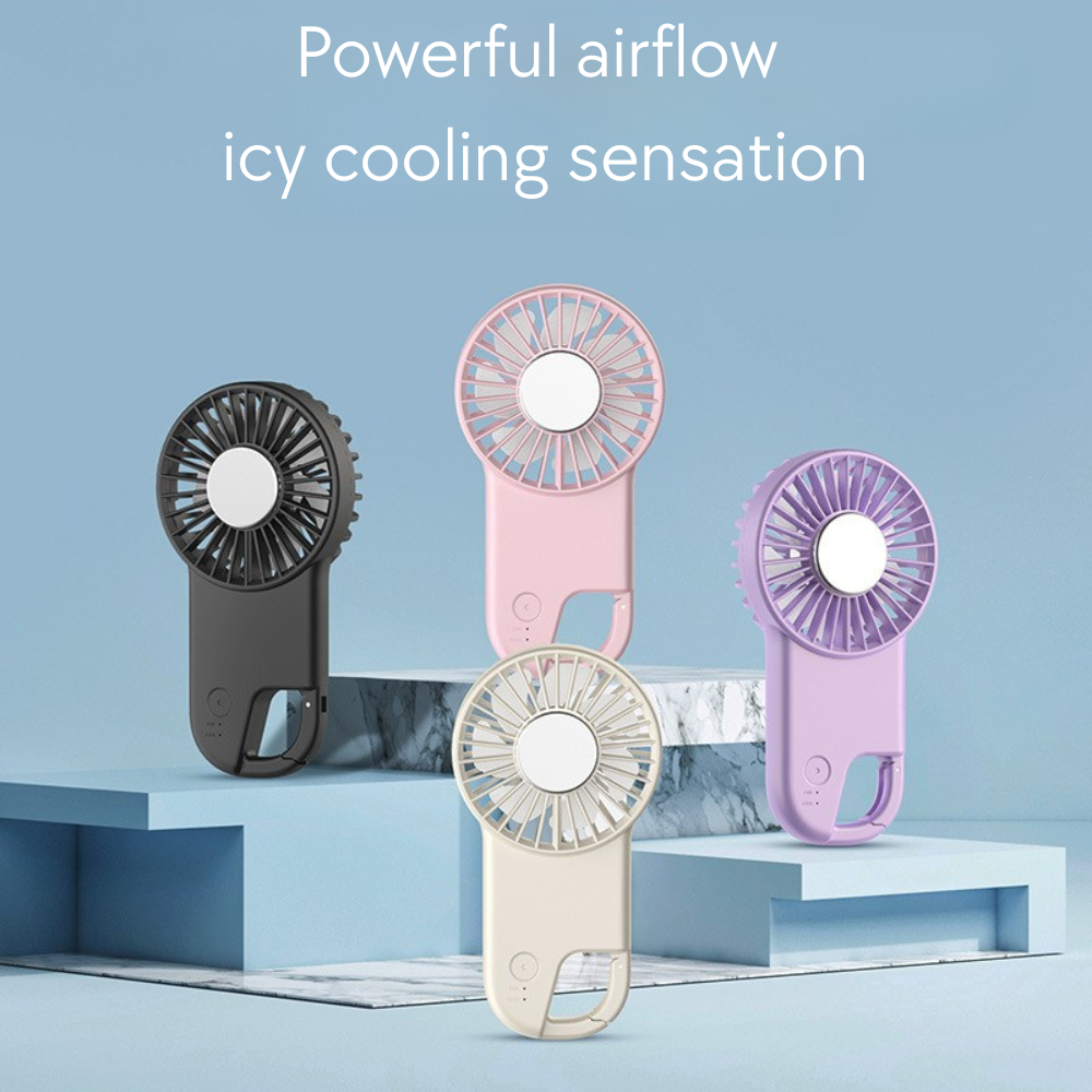 Cooling Handheld Fan with custom logo - image 3