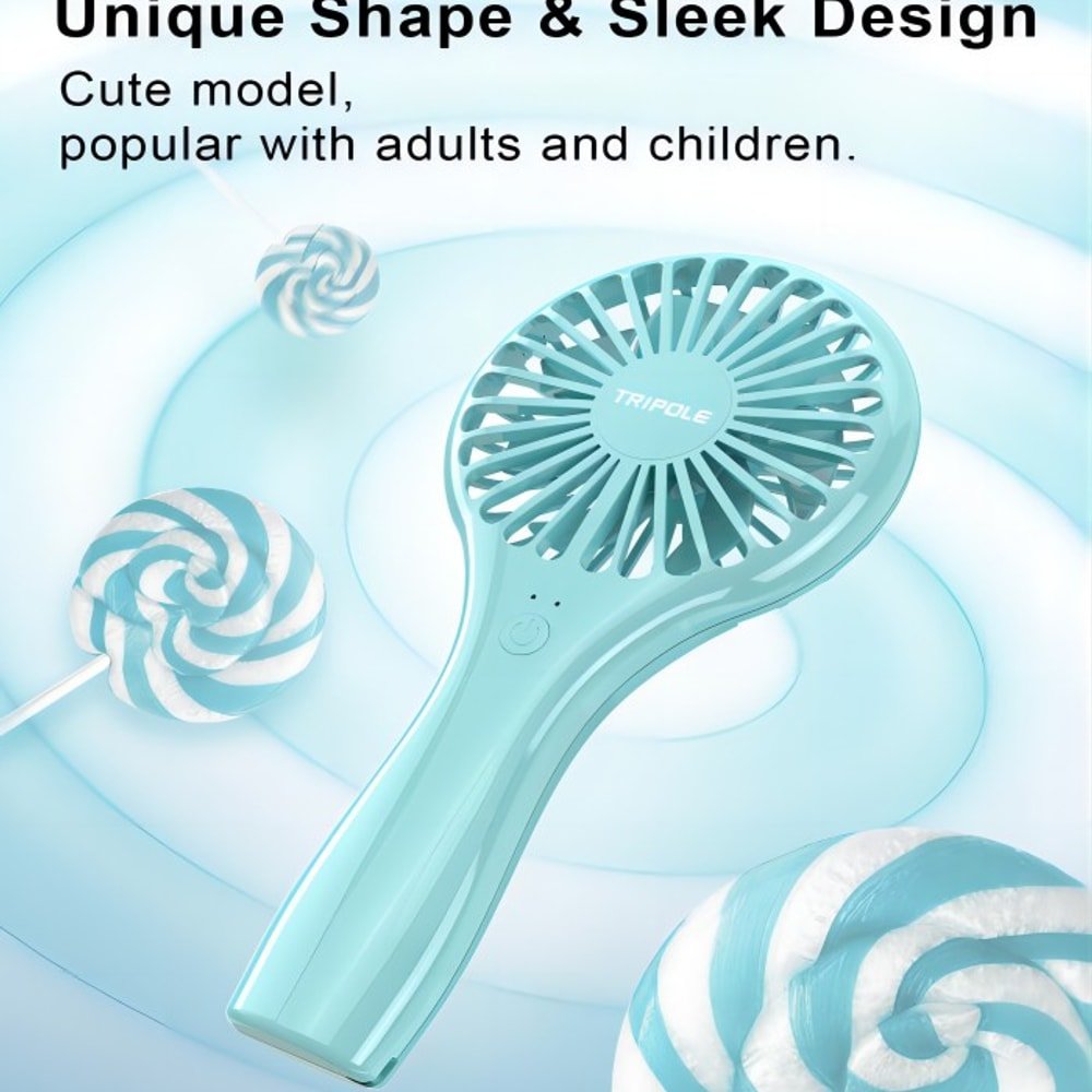 Mini Handheld Fan with custom logo - image 2