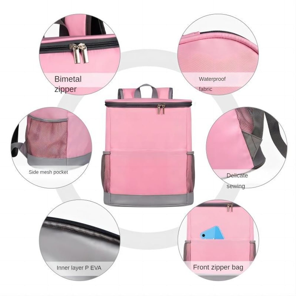 Insulated Cooler Backpack with custom logo - image 2