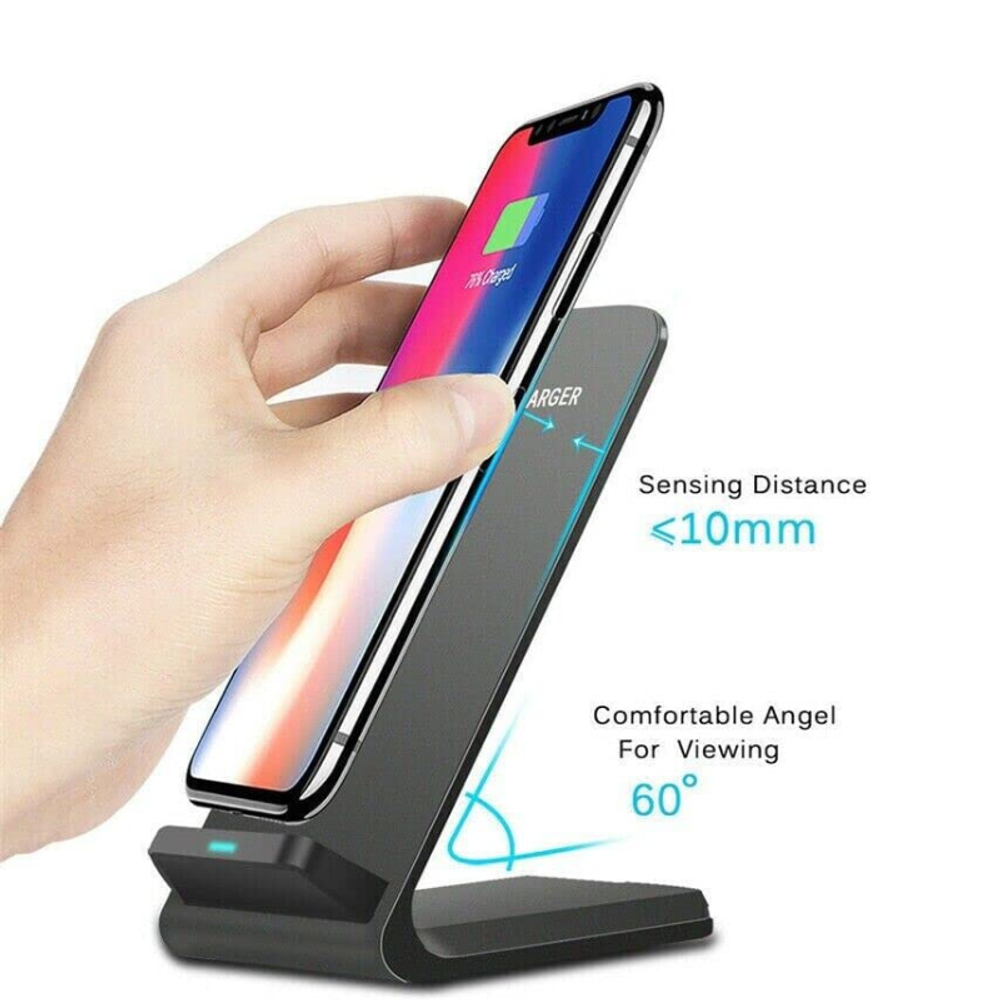 15W Fast Wireless Charging Stand with custom logo - image 2