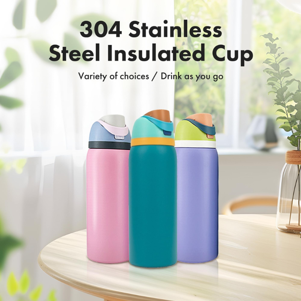 16oz 24oz 32oz Stainless Steel Insulated Water Bottle with custom logo - image 2