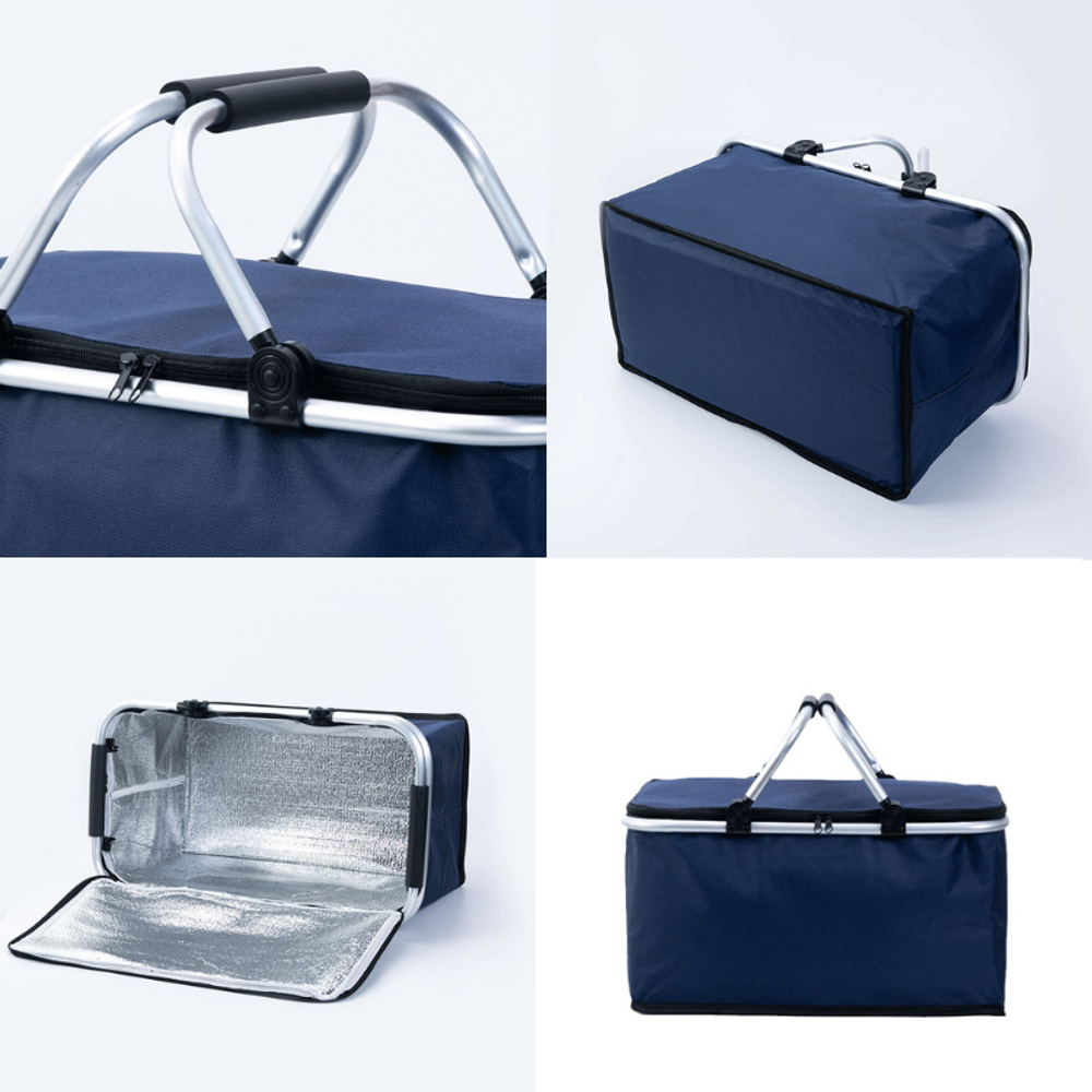 Large Picnic Basket with custom logo - image 2