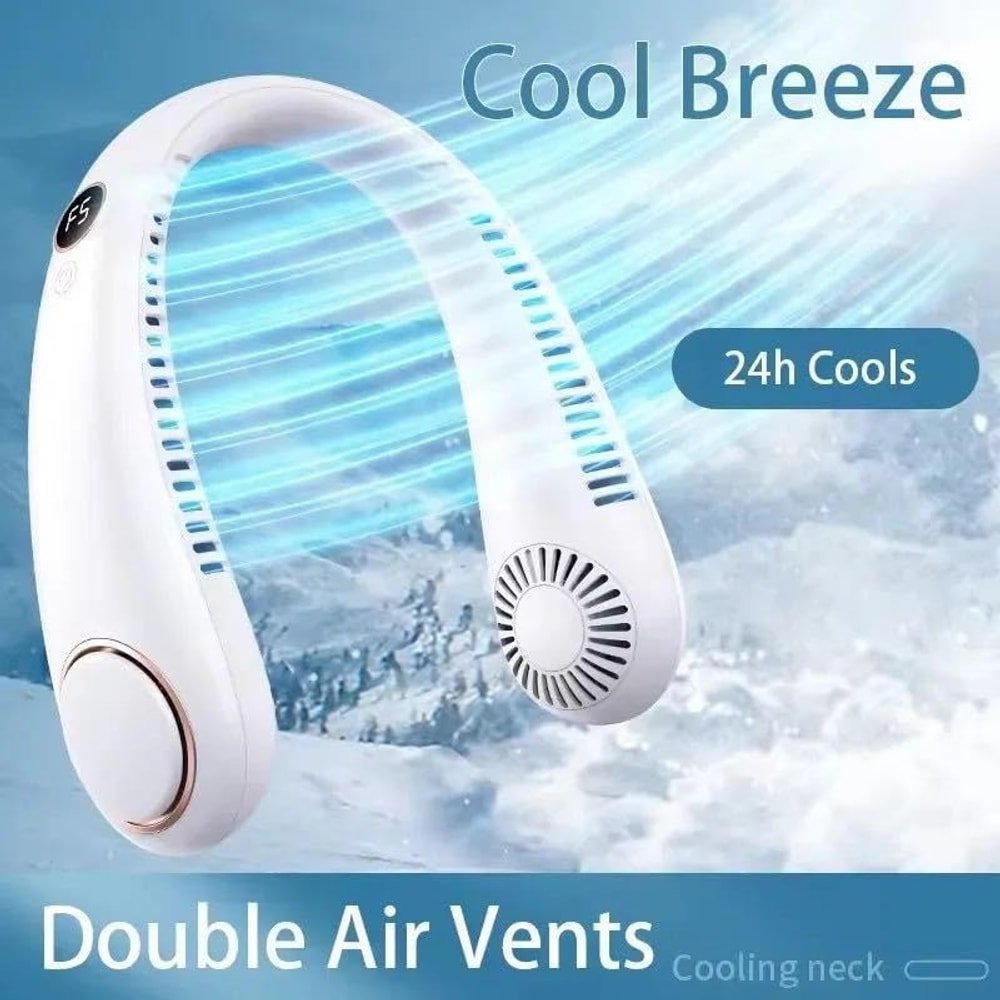 Portable Neck Fan with custom logo - image 2