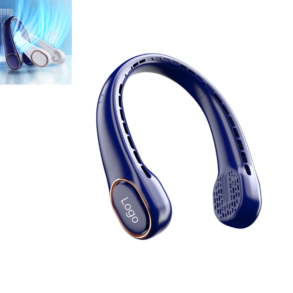 3600 mAh Battery Portable Neck Fan with custom logo - image 2