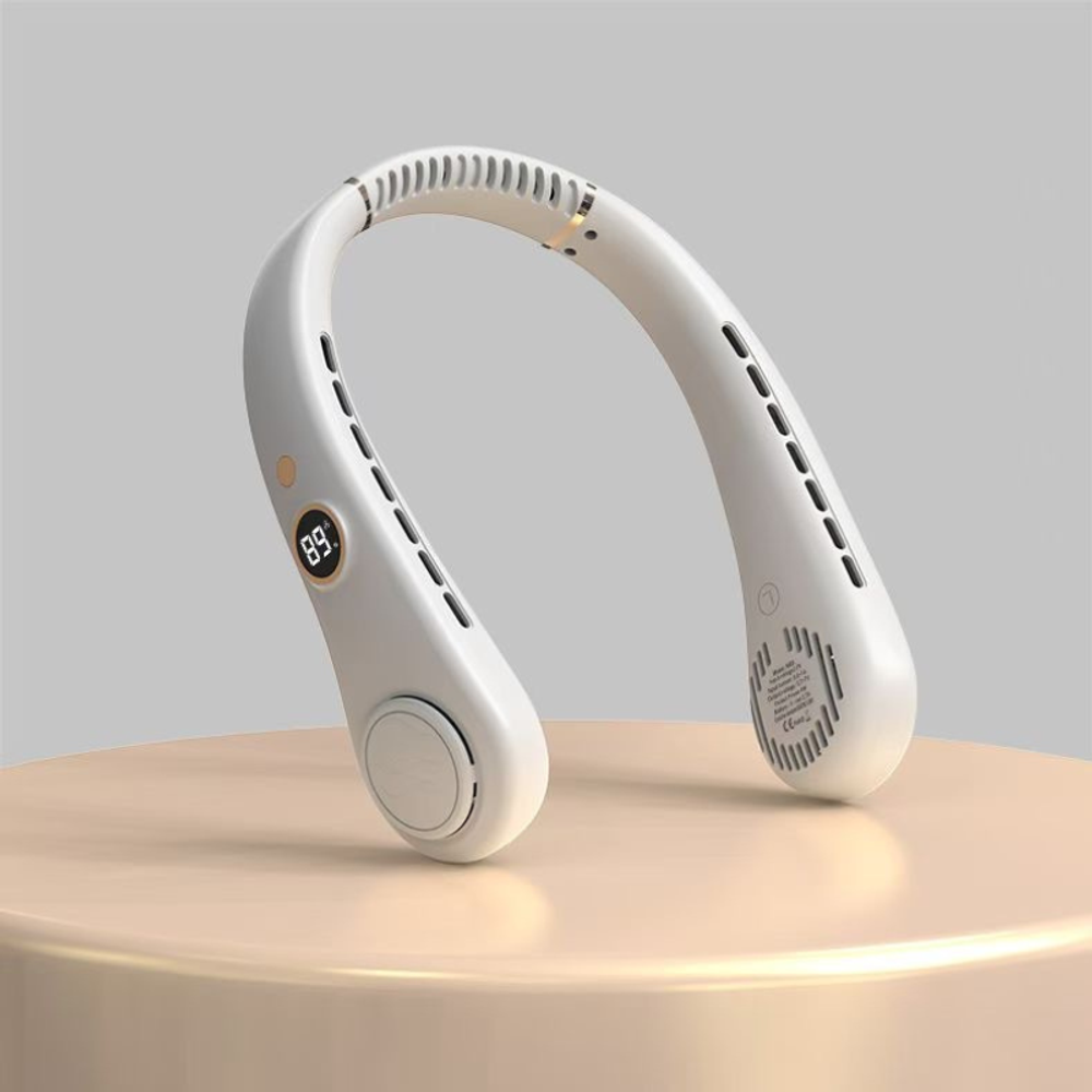 1800 mAh Portable Neck Fan with custom logo - image 2