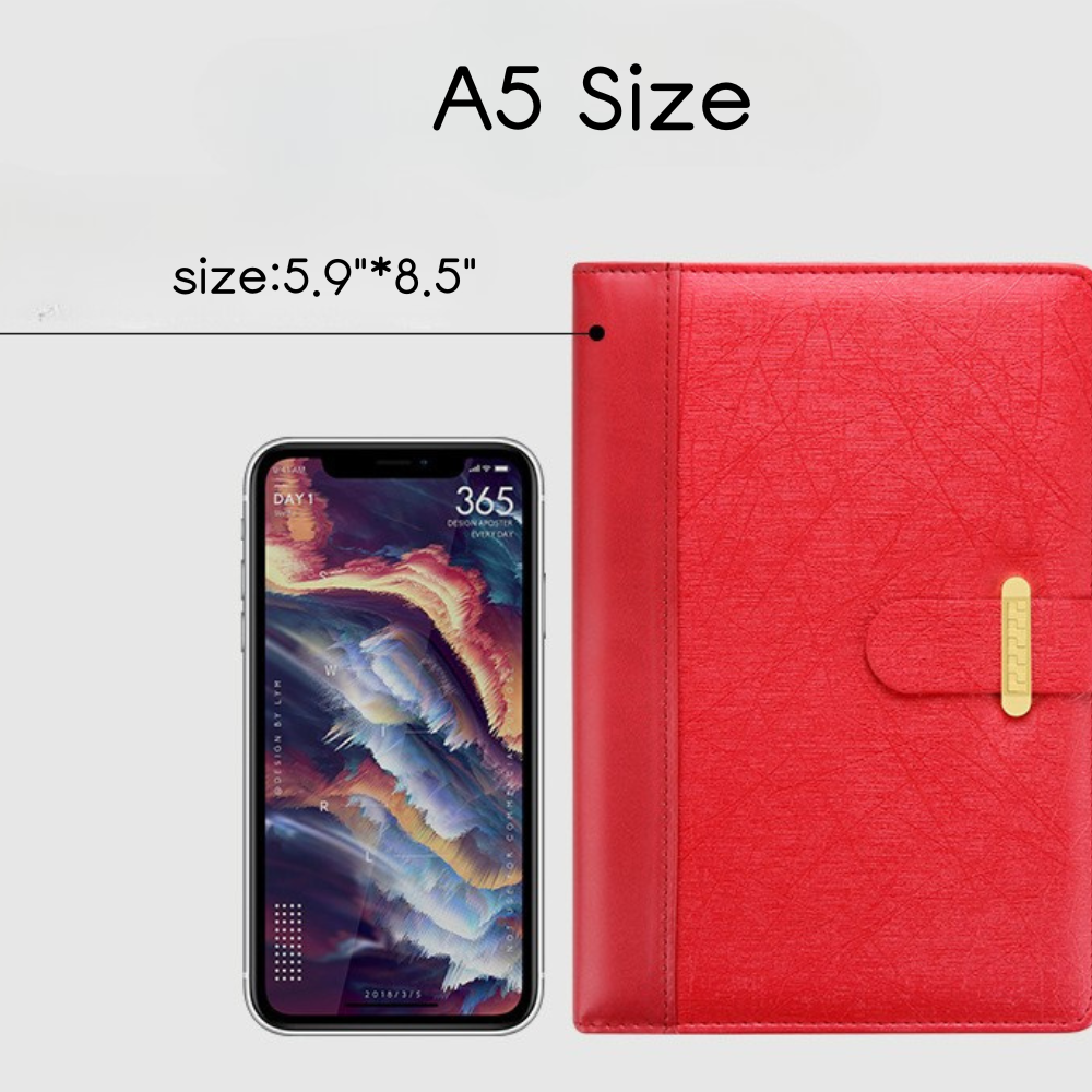 Business Gift Set A5 Notebook,Bottle & Pen with custom logo - image 2