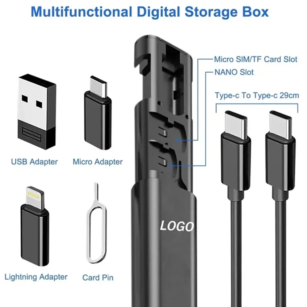 Charging Cable with Organizer with custom logo - image 2