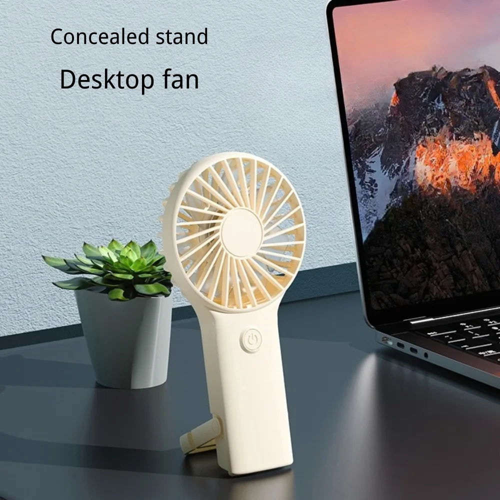 Mini Usb Charging Fan With Carabiner with custom logo - image 2