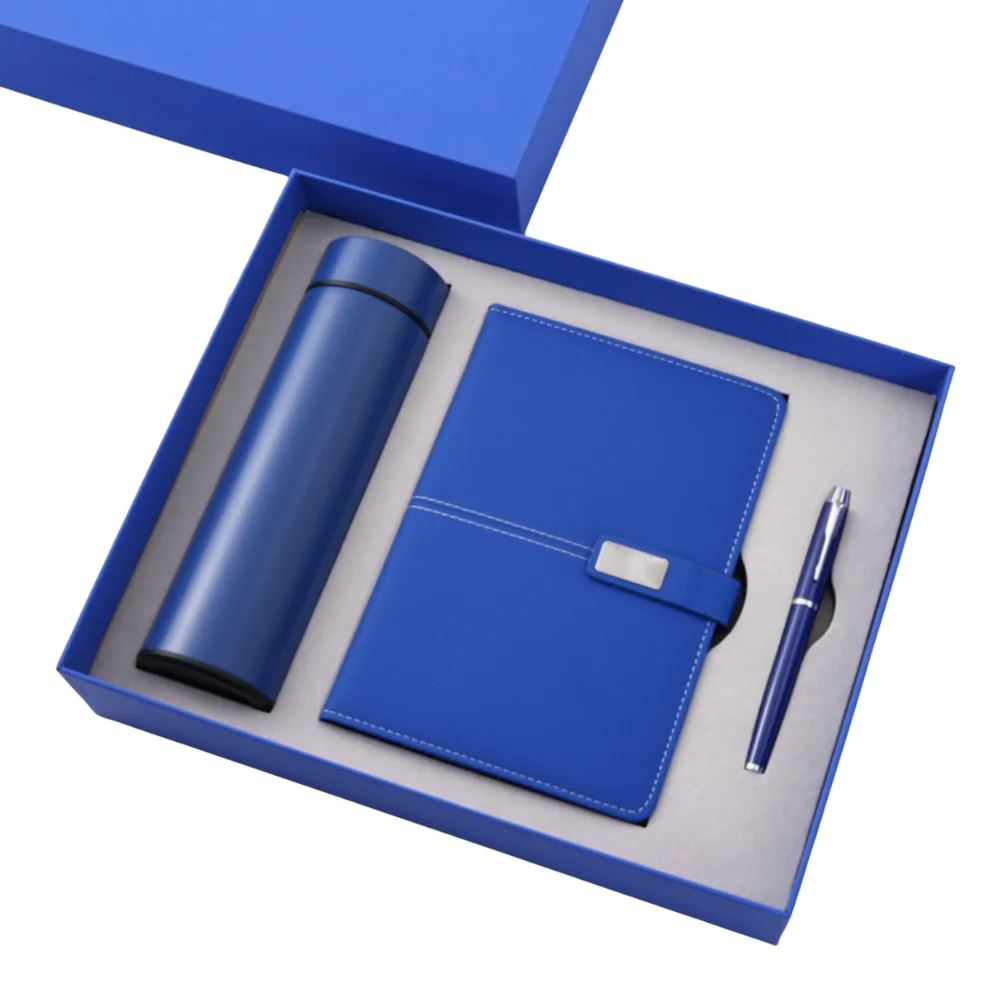 Smart Insulated Tumbler A5 Notebook Corporate Gift Box Set with custom logo - image 3
