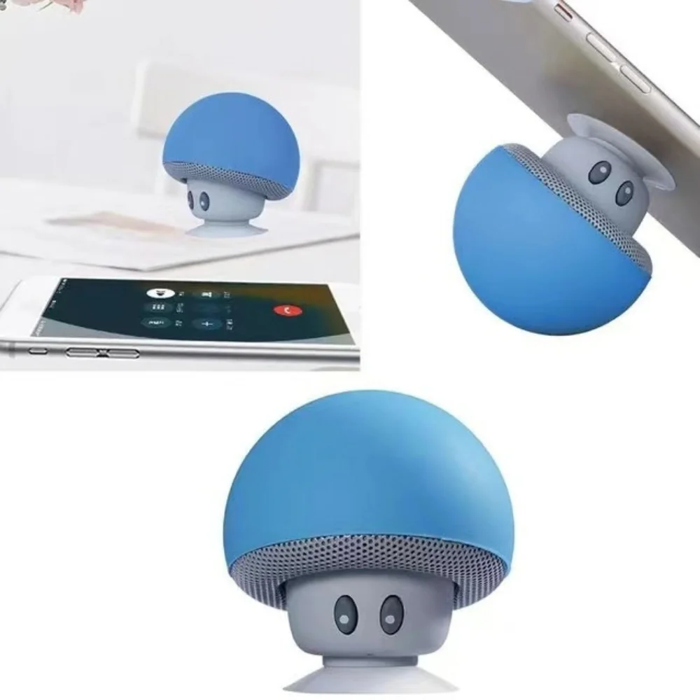 Mini Bluetooth Sucker Speaker Phone Stand with custom logo - image 2