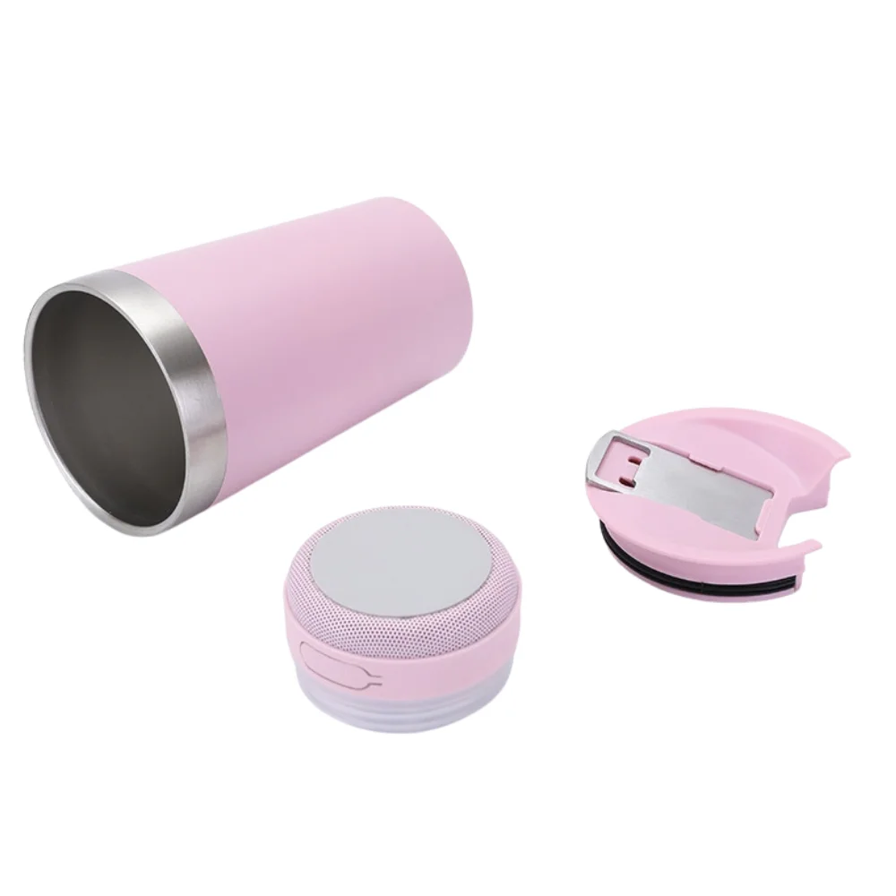 16oz Bluetooth Speaker Tumbler with custom logo - image 2