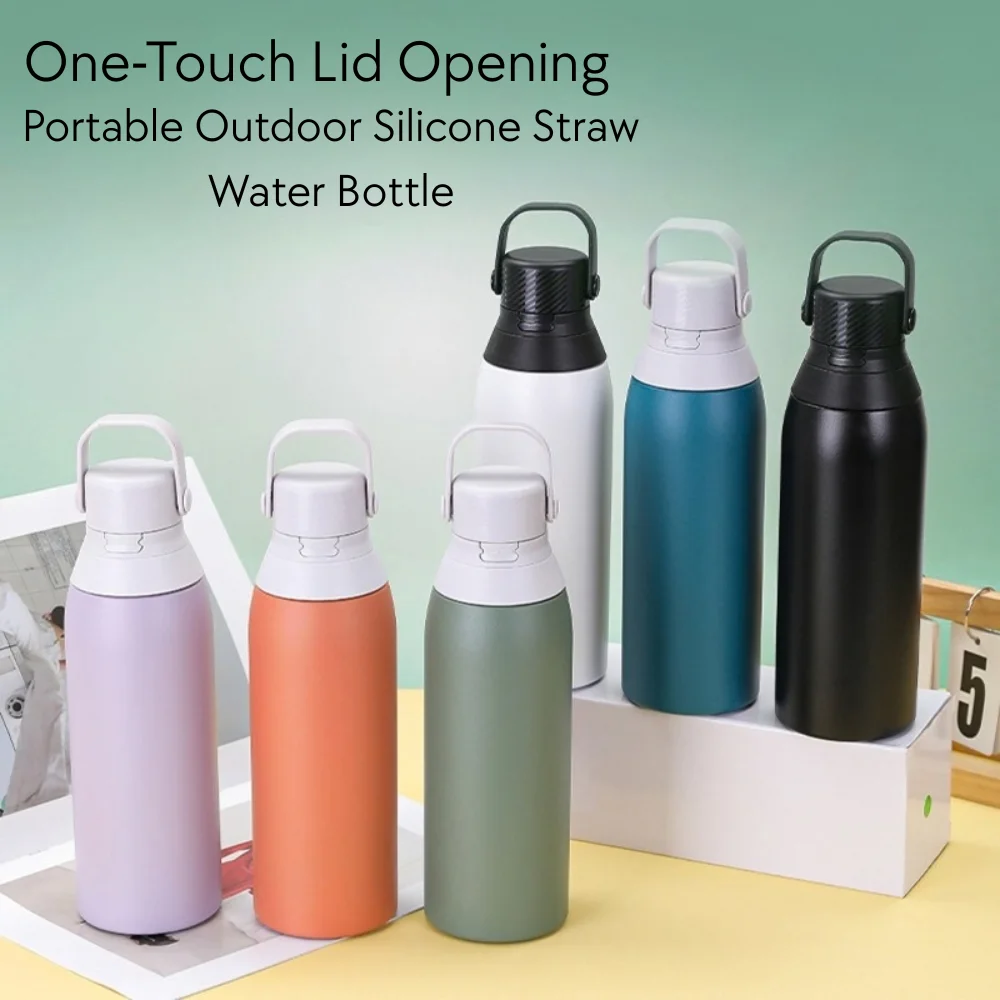 16 oz Stainless Steel Water Bottle with custom logo - image 2