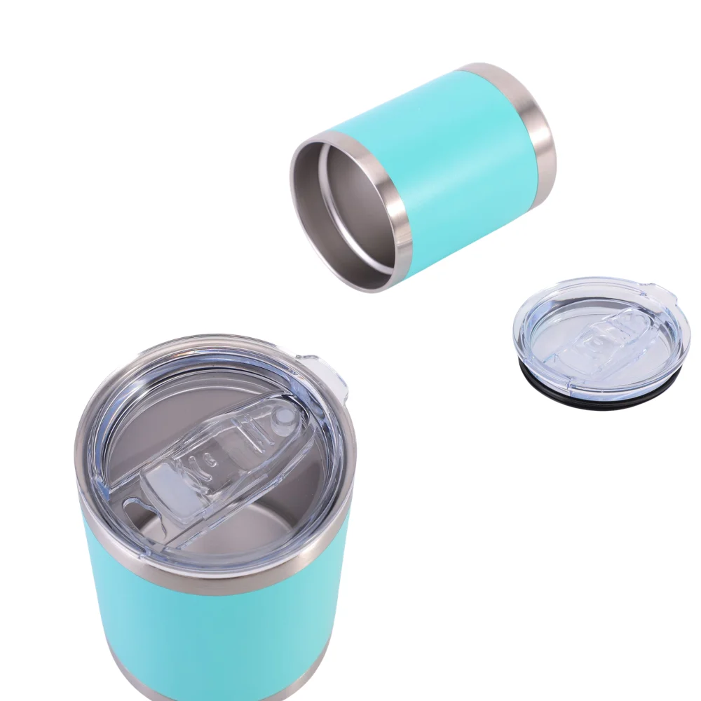 10 oz Stainless Steel Insulated Coffee Mug with Lid with custom logo - image 2