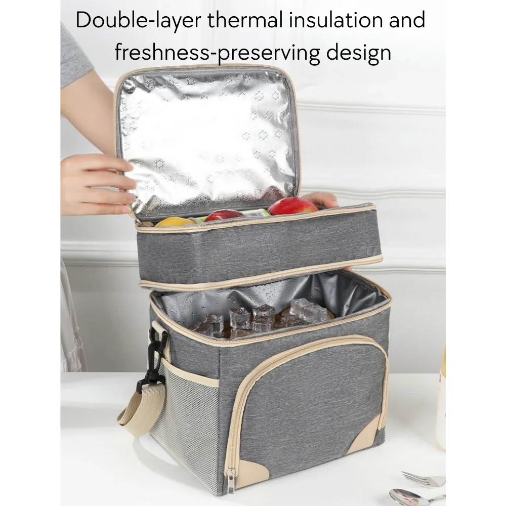 Insulated Cooler Bag with custom logo - image 2