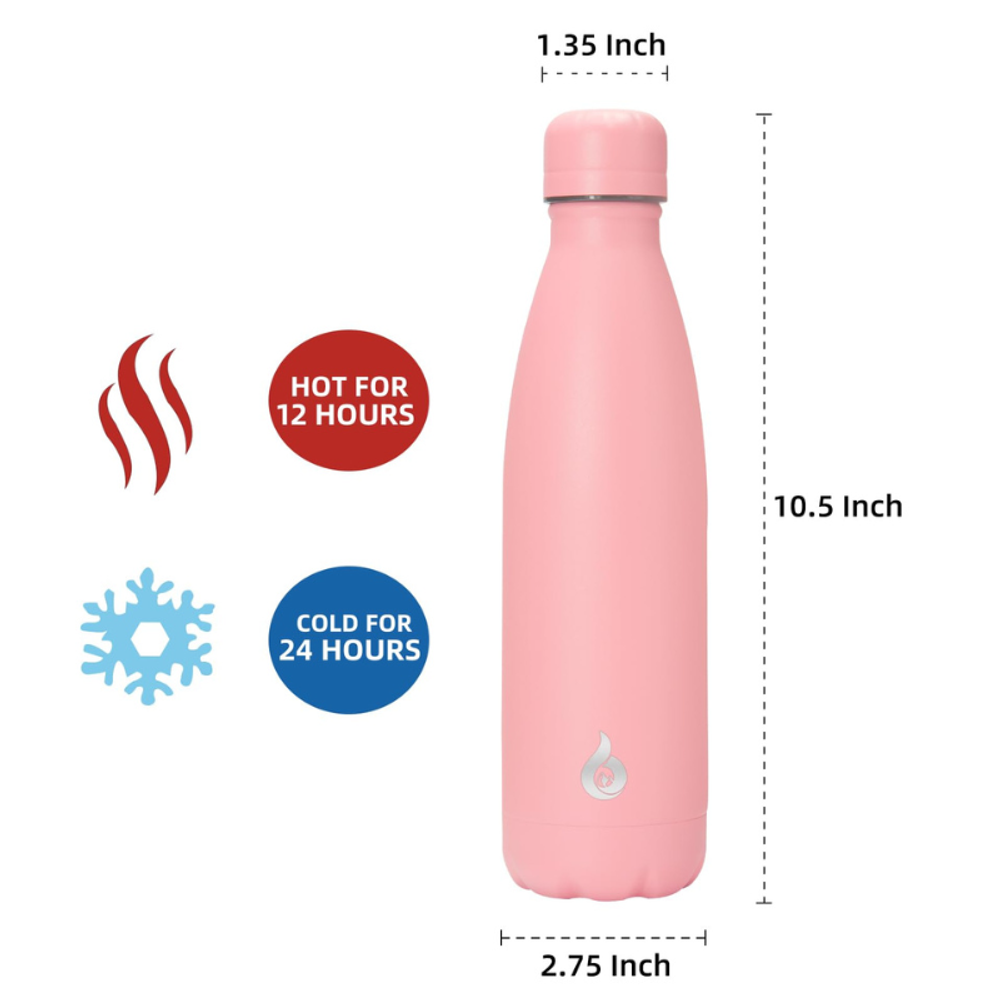 17oz Stainless Steel Water Bottles with custom logo - image 3