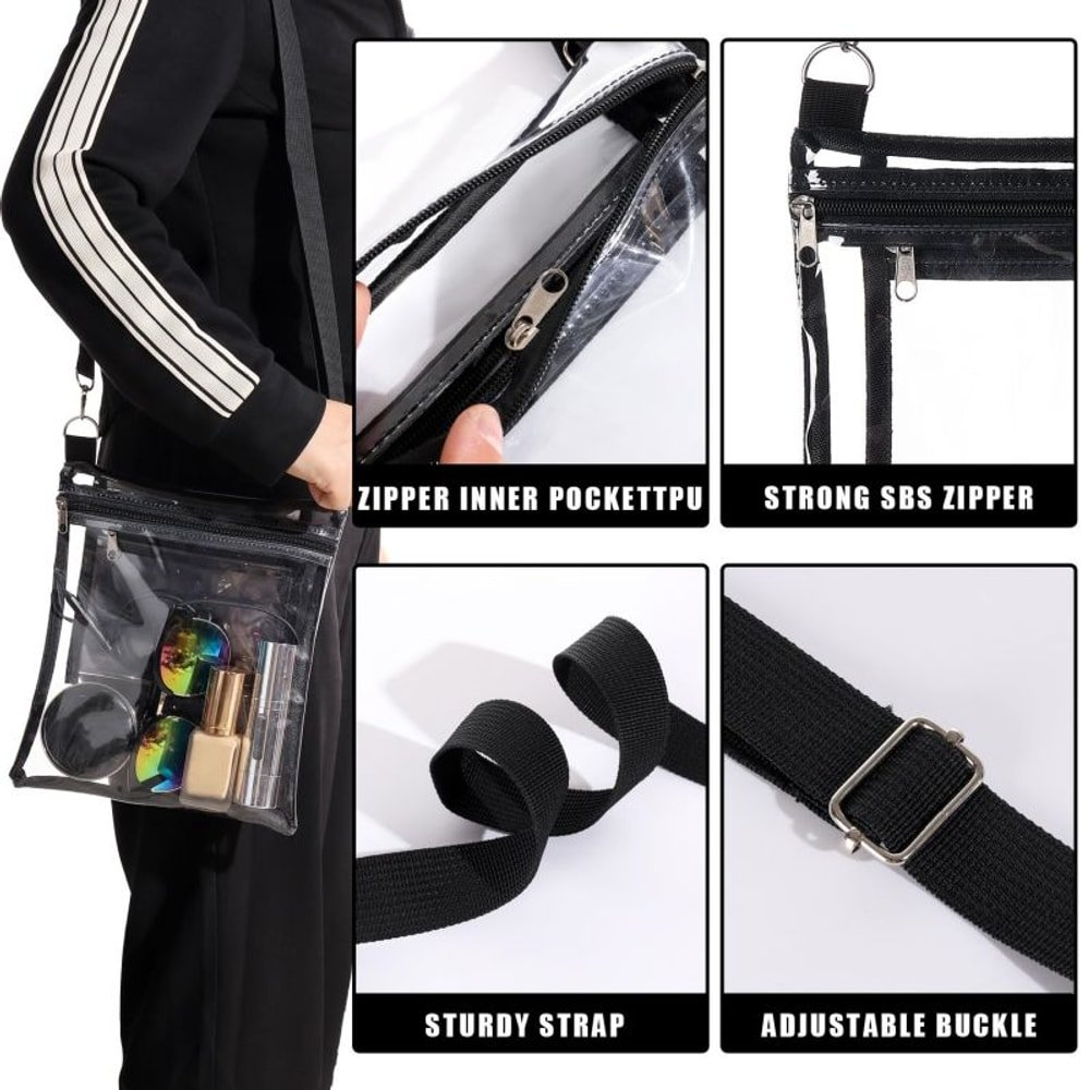 Clear Bag with custom logo - image 3