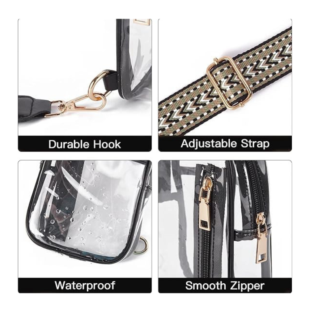 Clear Bag Sling Bag with custom logo - image 3
