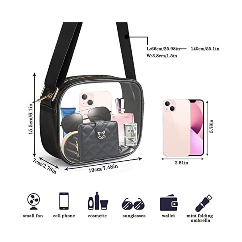 Clear Bag with custom logo - image 3