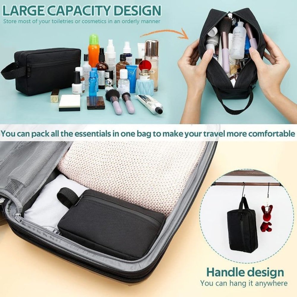 Travel Toiletry Bag with custom logo - image 3