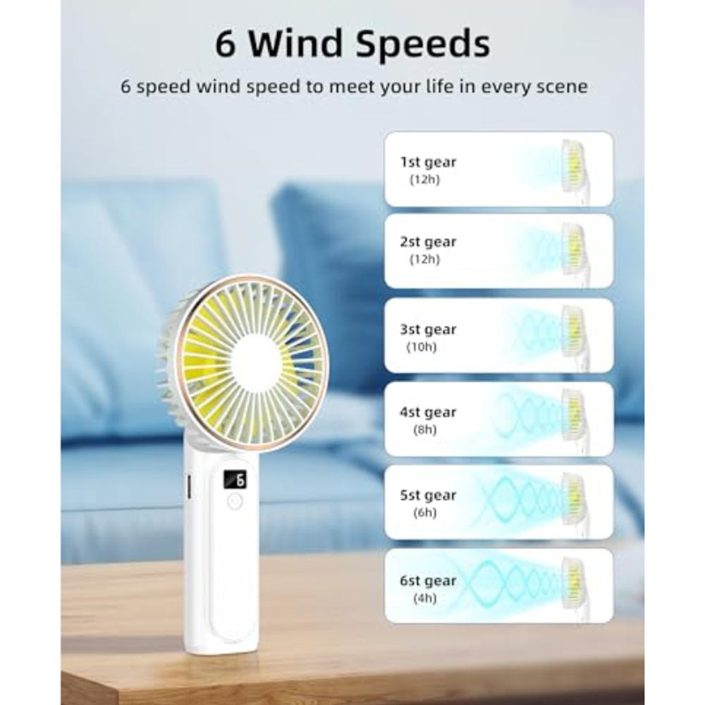 Portable Handheld Fan with custom logo - image 3