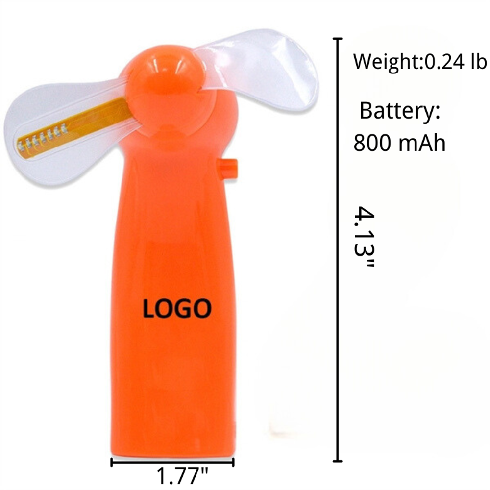 Led Fan Programmable Message Fan with custom logo - image 3