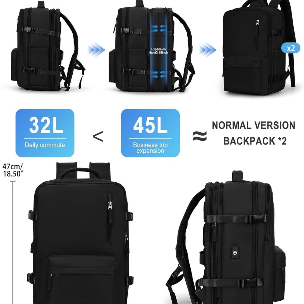 Large Travel Backpack with custom logo - image 3