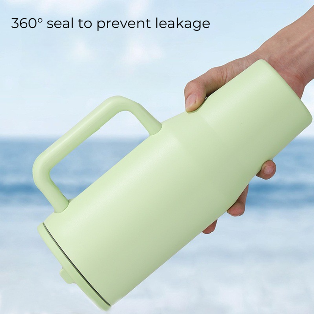 30 oz 40 oz Tumbler with Handle & Flip Straw with custom logo - image 3