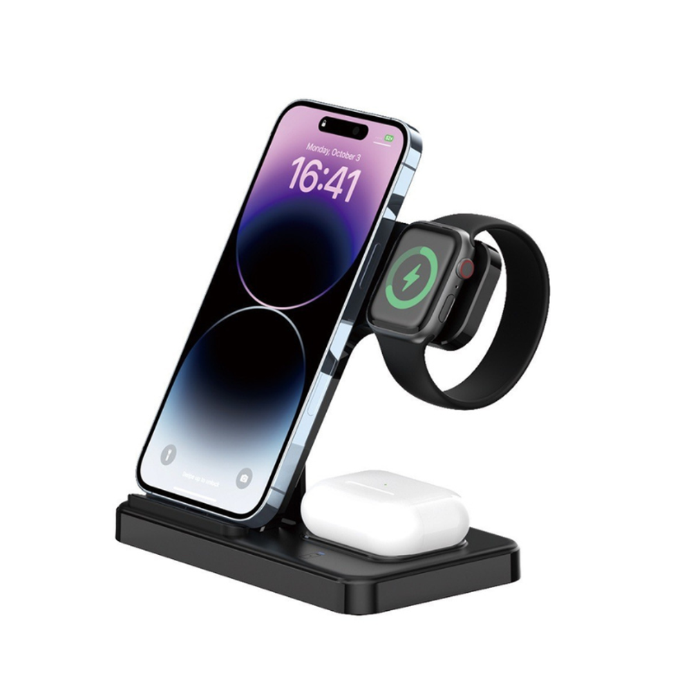 Wireless Charger,3 in 1 Charging Station with custom logo - image 3