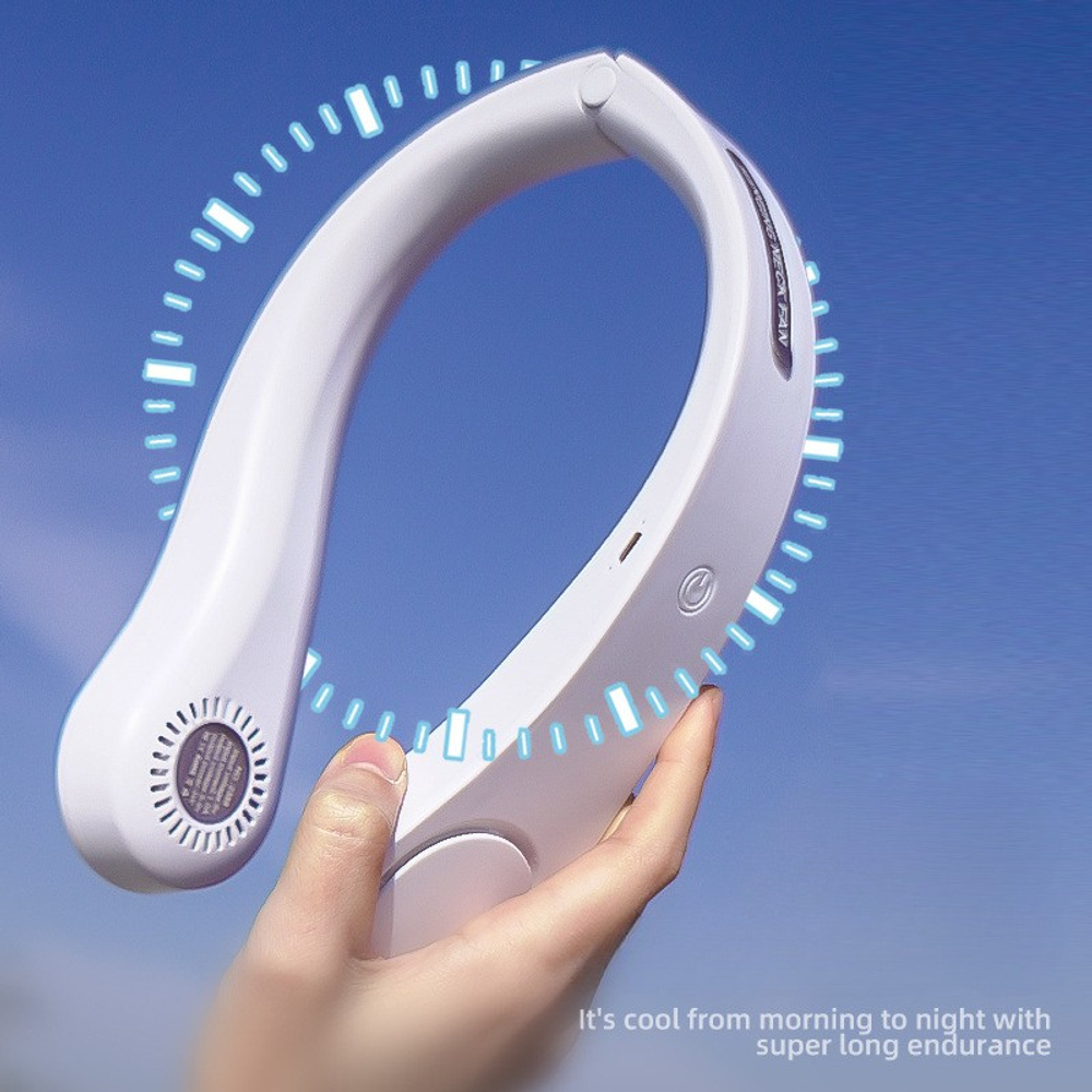Portable Neck Fan with custom logo - image 3