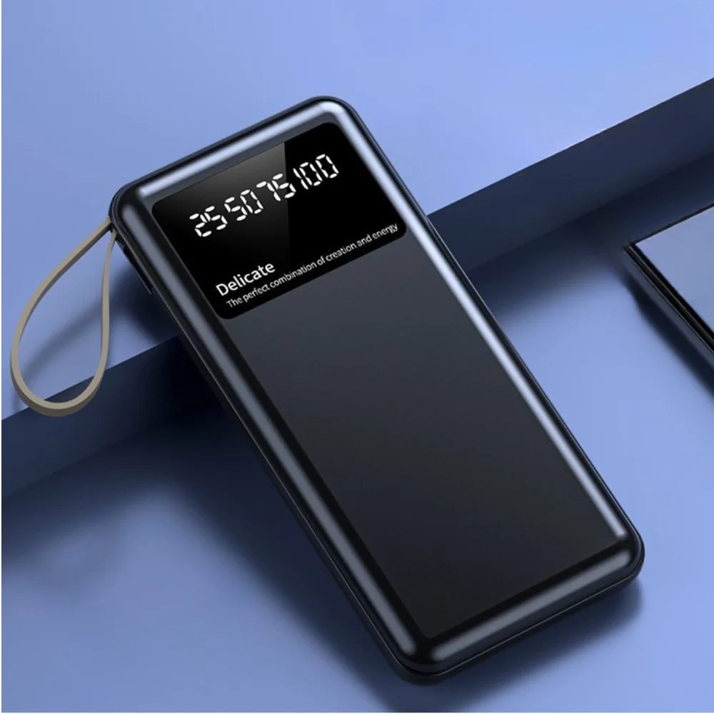 10000 mAh Portable Chargers with Built in Cables with custom logo - image 3