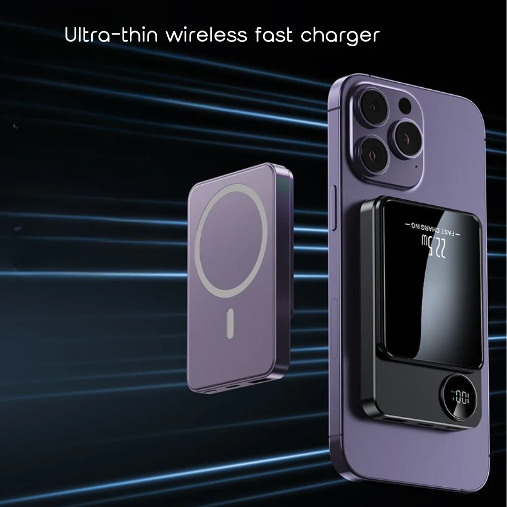 10000mAh MagSafe Wireless Power Bank with custom logo - image 3
