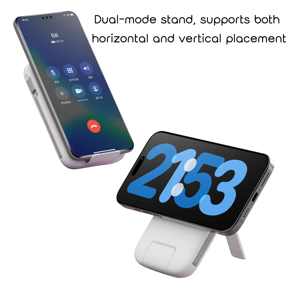 10000mAh 3-in-1 MagSafe Power Bank with custom logo - image 3