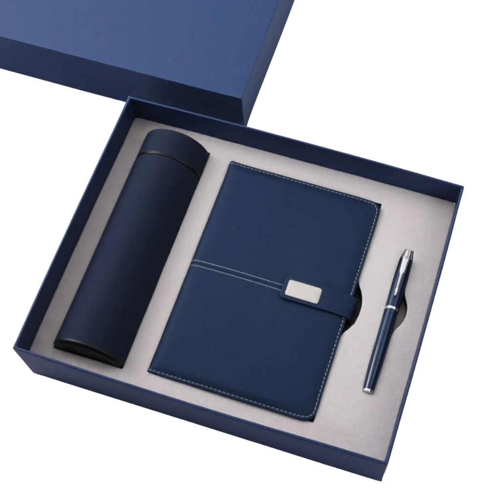 Smart Insulated Tumbler A5 Notebook Corporate Gift Box Set with custom logo - image 4