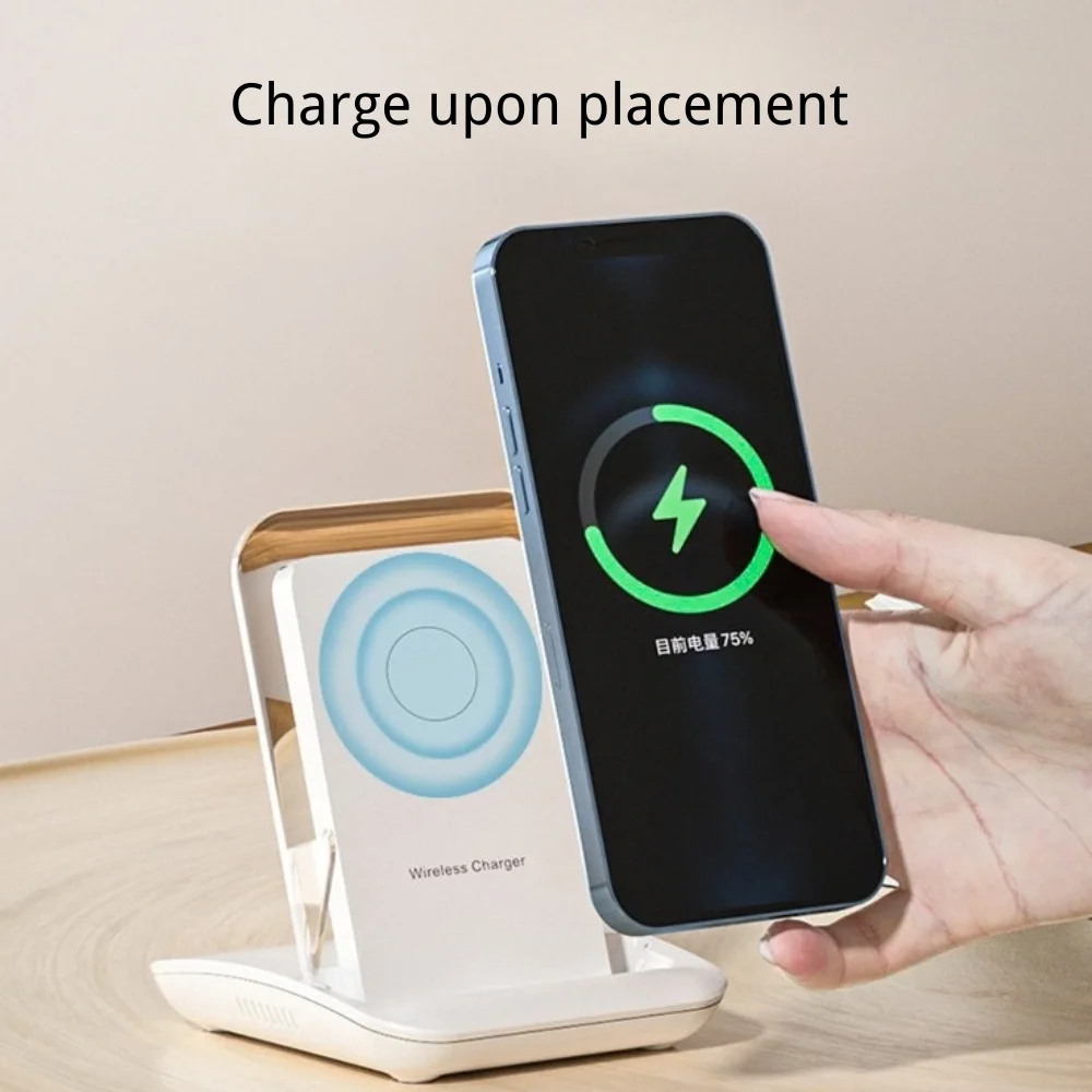 Magnetic Wireless Charger Stand with custom logo - image 3