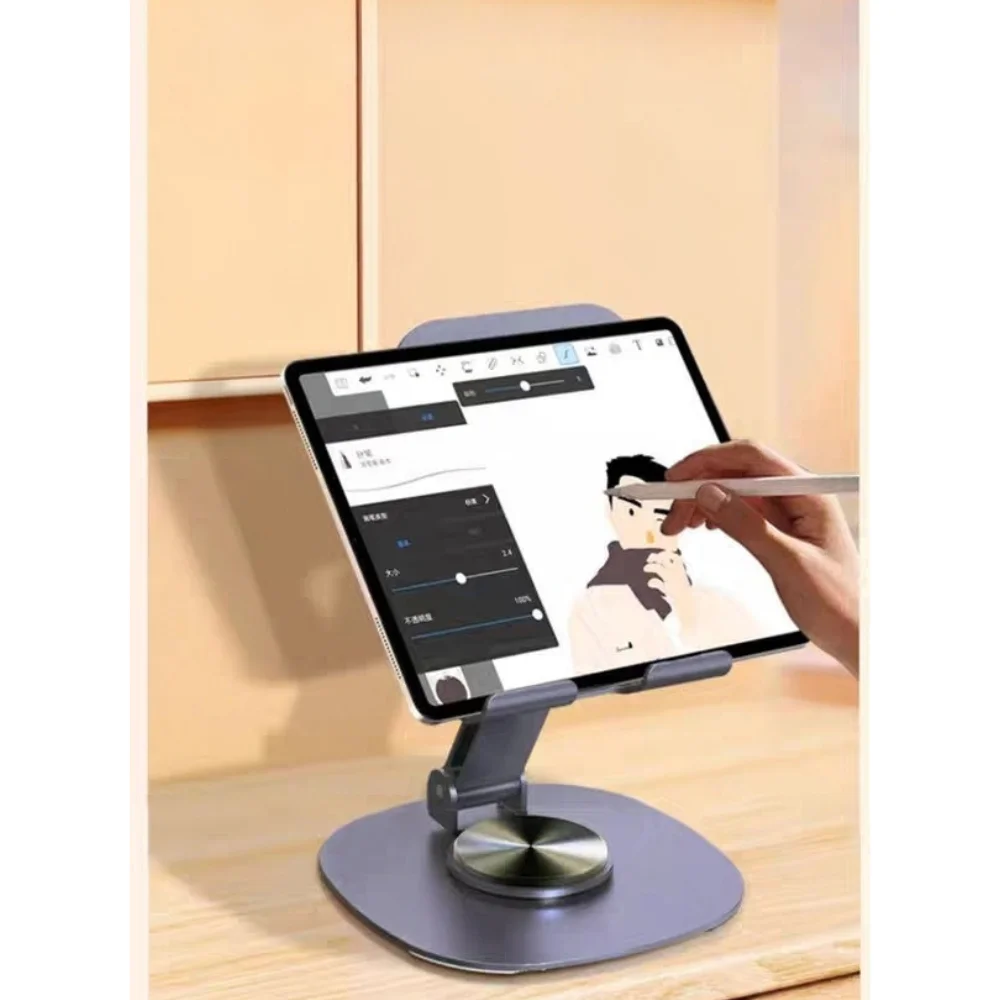 360°Rotatable Aluminum Phone Tablet Stand with custom logo - image 3